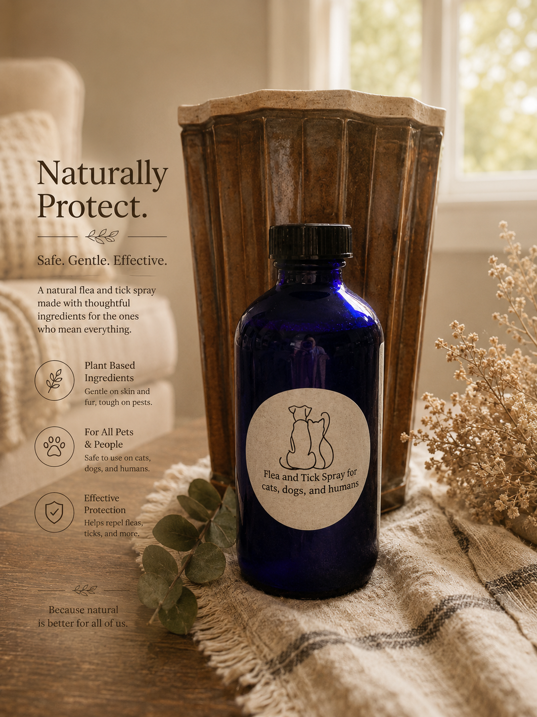 Pet Friendly Flea and Tick Prevention Spray (Copy TEST)