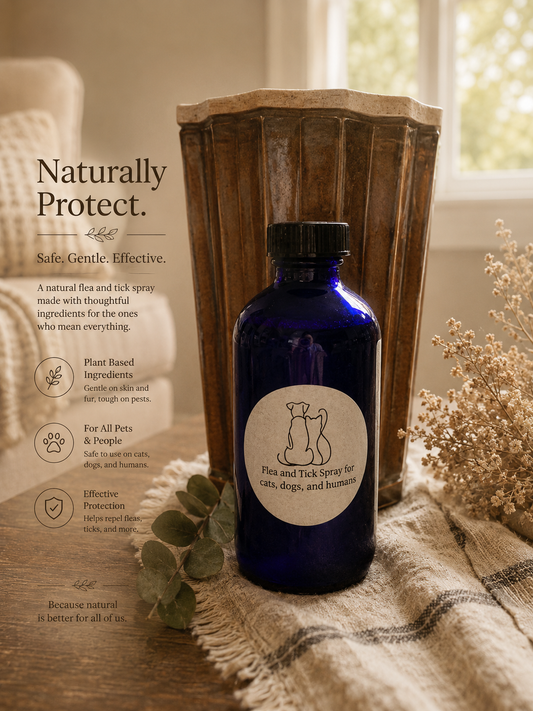Pet Friendly Flea and Tick Prevention Spray